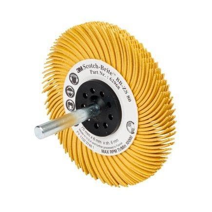 3M 7000078176-01 - Brosses radiales Scotch Brite™ BB ZS avec broche, type C
