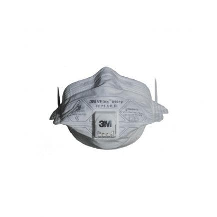 3M 9161E - Masque anti-poussière classe FFP1 avec valve (25 pièces)