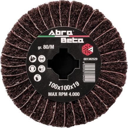 ABRA BETA AB001384529 - Roues à lamelles Satinex mélangées en tissu non tissé et tissu de corindon (lot multiple)