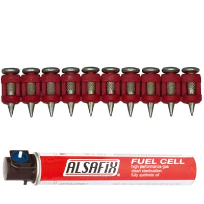 ALSAFIX PO55103 - Clous avec gaz TI-1000/17 XH