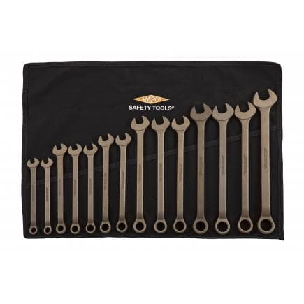 AMPCO BA9007A - Jeu de clés mixtes, Aluminium-Bronze (pouces)