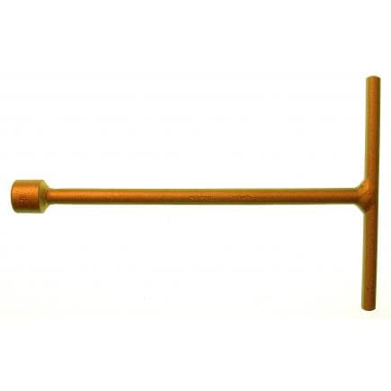 AMPCO CP0008B - Clé à pipe hexagonale en T, Cuivre-Béryllium (métrique)