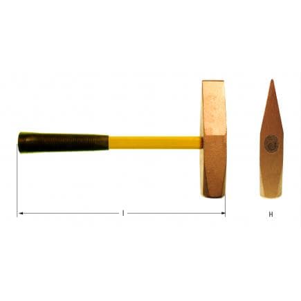 AMPCO FM0050B - Marteau de coupe, Cuivre-Béryllium