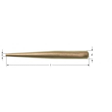 AMPCO HB0020A - Poinçon, Aluminium-Bronze
