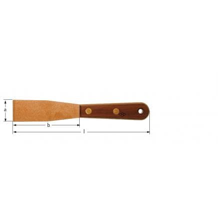 AMPCO JD0020B - Spatule, lame rigide, Cuivre-Béryllium