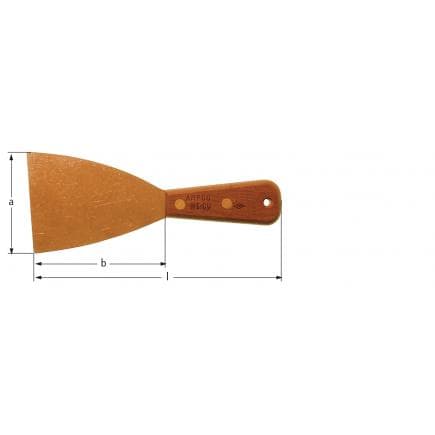 AMPCO JD1090B - Spatule, lame souple, poignée anti-statique, Cuivre-Béryllium