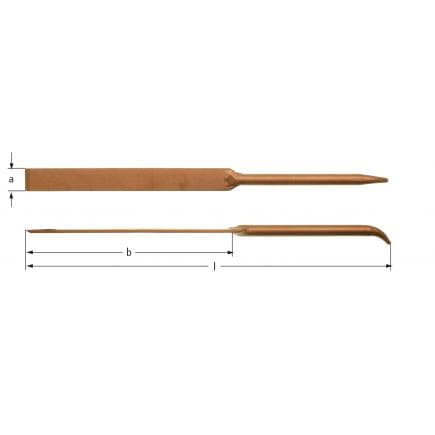 AMPCO JR0400B - Couteau à joints, Cuivre-Béryllium