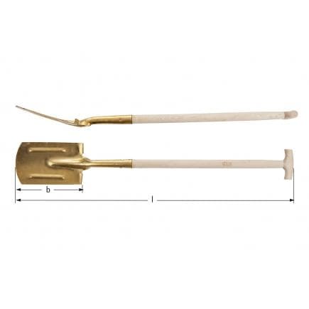 AMPCO NT1000 - Bêche à manche béquille