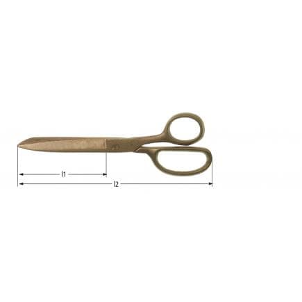 AMPCO LA0075A - Ciseaux, Aluminium-Bronze