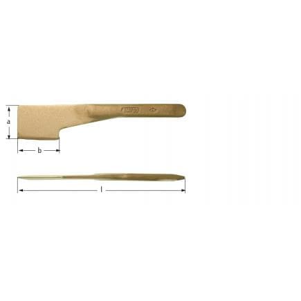 AMPCO PK0305A - Ouvre-boîte en métal dur, Aluminium-Bronze