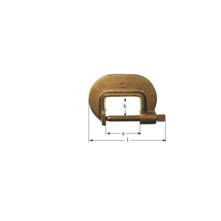 AMPCO PS0019A - Serre-joint, Aluminium-Bronze
