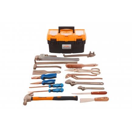 AMPCO RH1051 - Jeu d'outils antidéflagrants HAZMAT (18 pièces)