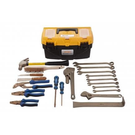 AMPCO RM1049 - Jeu d'outils antidéflagrants pour machinistes (21 pièces)