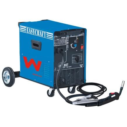AWELCO 11150 - EASYCRAFT 150 - 145A Soudeuse de transformateur semi-professionnelle adaptée au soudage MIG/MAG et au fil fourré