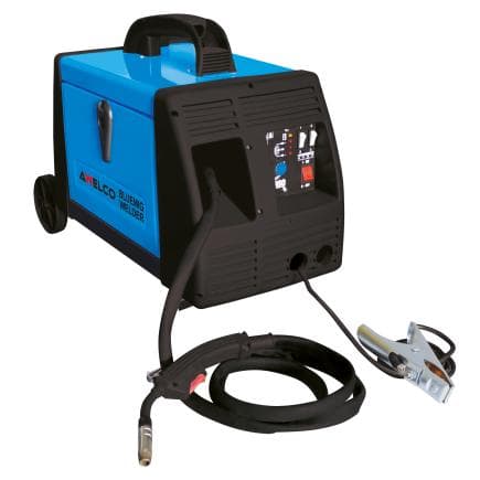AWELCO 11450 - BLUEMIG 145 - 120A soudeur de transformateur semi-professionnel pour soudage MIG/MAG et au fil fourré