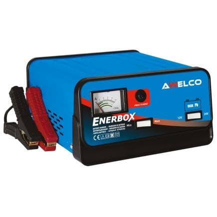 AWELCO 71200 - Enerbox 15 - Chargeur de batterie 12-24V pour batteries 20/150Ah