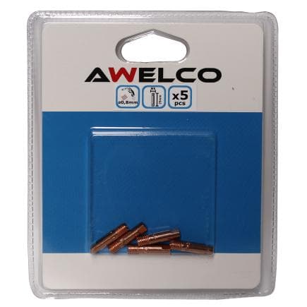AWELCO 91250/S - Pointe de contact en aluminium (5 pcs)