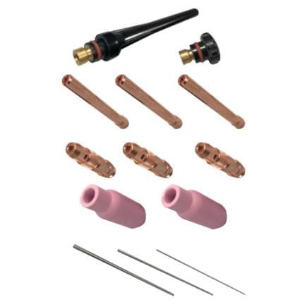 AWELCO 96060 - Jeu d'accessoires pour torche 17 V (13 pcs)