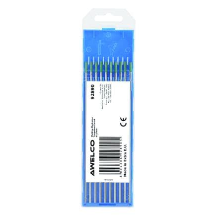 AWELCO 92890 - Électrode de tungstène WP GREEN (10 pcs.)
