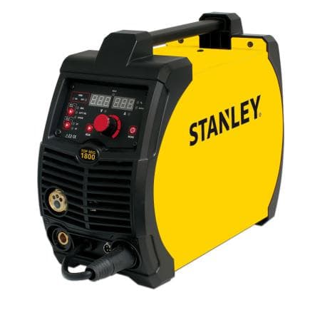 AWELCO 59012 - Top Mig 1800 - Stanley 200A Poste de soudage multifonction pour le soudage à l'arc MMA, MIG/MAG, FLUX et TIG