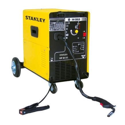AWELCO 11181 - Vip M195 - Stanley 145A Poste à souder pour transformateur adapté au soudage MIG/MAG et au fil fourré