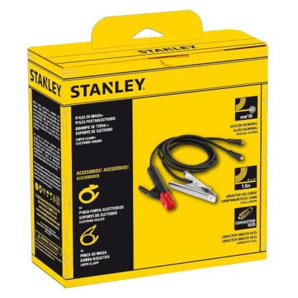 AWELCO 98013 - KIT 35/50 - Stanley Ensemble porte-électrode et pince de terre