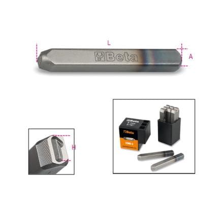 BETA 000330003 - Kit de chiffres à frapper