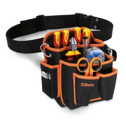 BETA 020050035 - Pochette à outils avec assortiment de 8 outils pour la maintenance électrotechnique