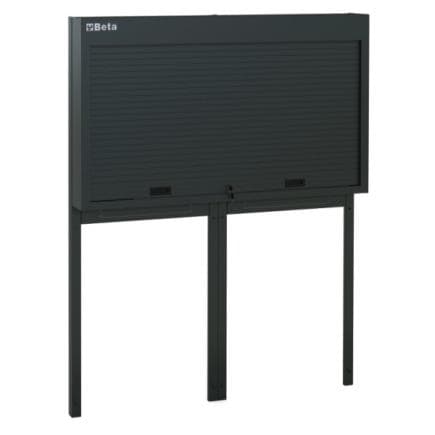 BETA 050001360 - Paroi porte-outils avec volet roulant et struture en aluminium pour la combinaison d'ameublement d'atelier RSC50