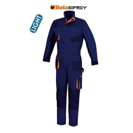 BETA 078650700 - Salopette de travail légère Easy, coloris bleu