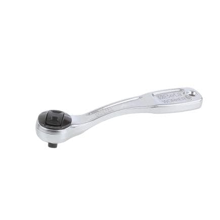 BETA 009006880 - Cliquet réversible chromé 1/4" avec angle de 7,5°