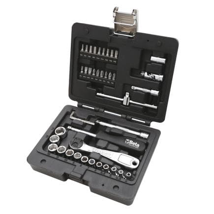 BETA 009036042 - Set de clés, embouts et accessoires dans une boîte en plastique (42 pcs.)