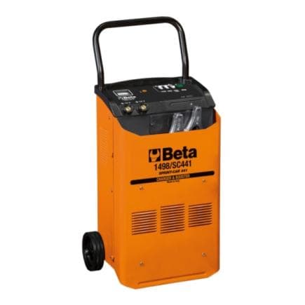 BETA 014980756 - Chargeur / démarreur de batterie 12/24 V sur roues