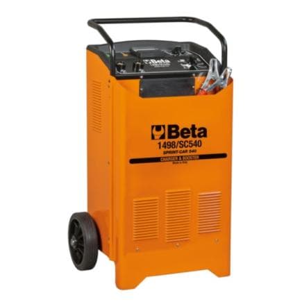 BETA 014980757 - Chargeur / démarreur de batterie 12/24 V sur roues