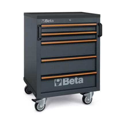 BETA 045000226 - Servante mobile avec 5 tiroirs pour combinaison d'ameublement d'atelier C45PRO 2.0