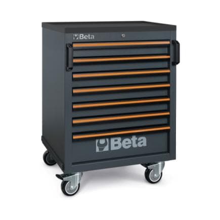 BETA 045000228 - Servante mobile avec 7 tiroirs pour combinaison d'ameublement d'atelier C45PRO 2.0