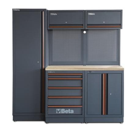BETA 045002022 - Combinaison d'ameublement d'atelier C45PRO 2.0 BW