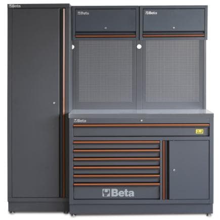 BETA 045002033 - Combinaison d'ameublement d'atelier C45PRO 2.0 EX