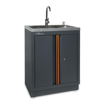 BETA 045002233 - Module fixe avec évier intégré pour combinaison d'ameublement d'atelier C45PRO 2.0 ML