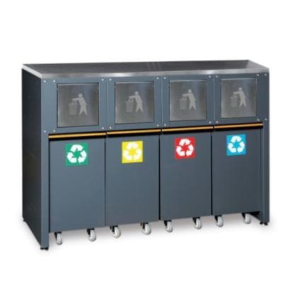 BETA 045002241 - Module fixe pour le tri sélectif des déchets pour combinaison d'ameublement d'atelier C45PRO 2.0 RD/X