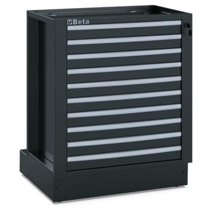 BETA 050001231 - Module fixe avec 10 tiroirs pour combinaison d'ameublement d'atelier RSC50 2.0