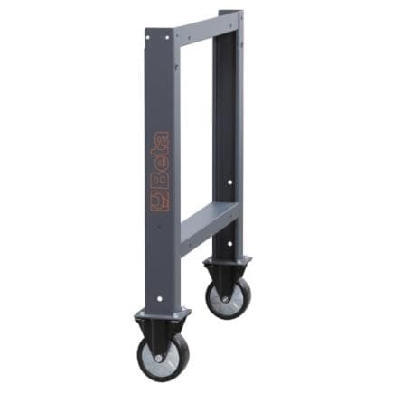 BETA 058000663 - Pieds montés sur roues fixes, pour établis modulables C58BC 110x670x824 mm