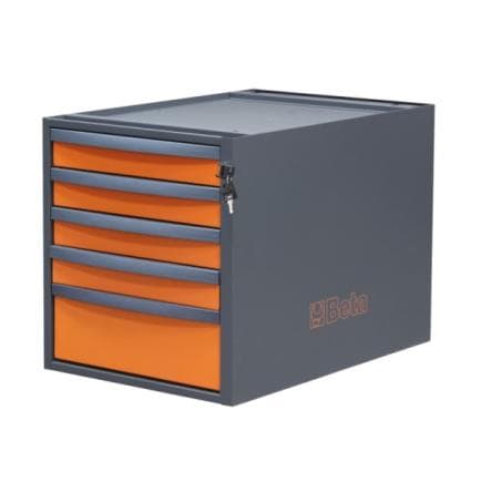 BETA 058000684 - Module d'une hauteur de 479mm comprenant 5 tiroirs pour établis modulables C58BC