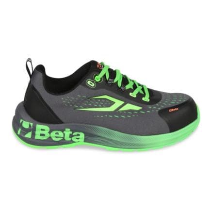 BETA 073410546 - Chaussure RENEGADE en tissu tissé, résistante et ultra-respirante avec éléments de couleurs vertes