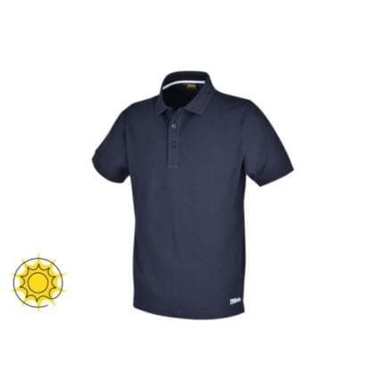 BETA 075520303 - Polo de travail bleu en coton piqué 200 g/m2