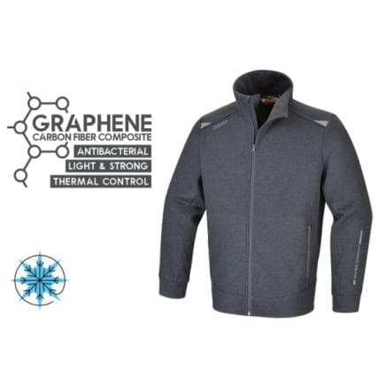 BETA 076440011 - Sweat-shirt manches longues stretch, avec graphène
