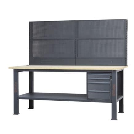 BETA 058000727 - Comprehensive workbench 2.1 m long with 4 drawers