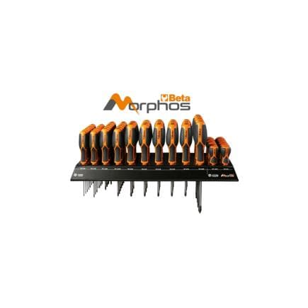 BETA 012230560 - Présentoir mural avec 66 tournevis