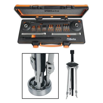 BETA 015480306 - Extracteurs de roulements avec griffes interchangeables fines