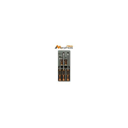 BETA 024000752 - Module thermoformé en ABS avec tournevis Morphos pour vis à tête fendue (vide)